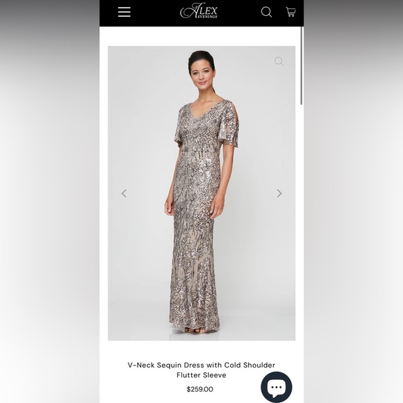 evening wear dresses pictures Alex Evenings main image 1